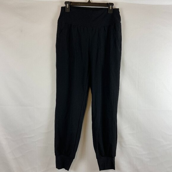 Halara Jogger Pants M Black Elastic Waist New NWT - Picture 1 of 9